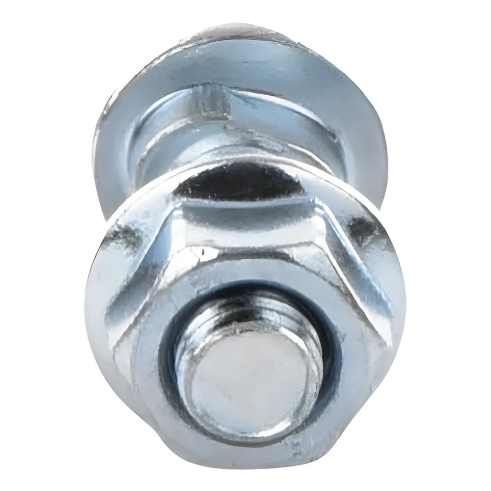 Tornillo + tuerca milimétrico, con acabado Electro Zinc – vista 4