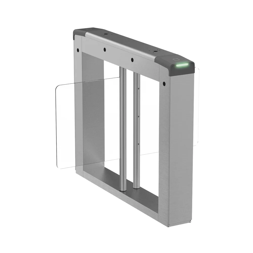 Torniquete Central para Añadir Carriles a DS-K3B211LX-LR / ALETAS POR SEPARADO para Carril Seleccionable 65 o 90 cms / Acero Inoxidable SUS304
