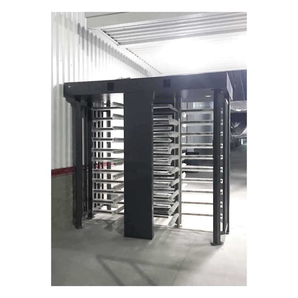 Torniquete Doble / Cuerpo Completo / Interior/Exterior / 100% Acero con Pintura Gris / EJE CENTRAL de Acero Inoxidable / Acabado de Lujo / Alto Tráfico – vista 10