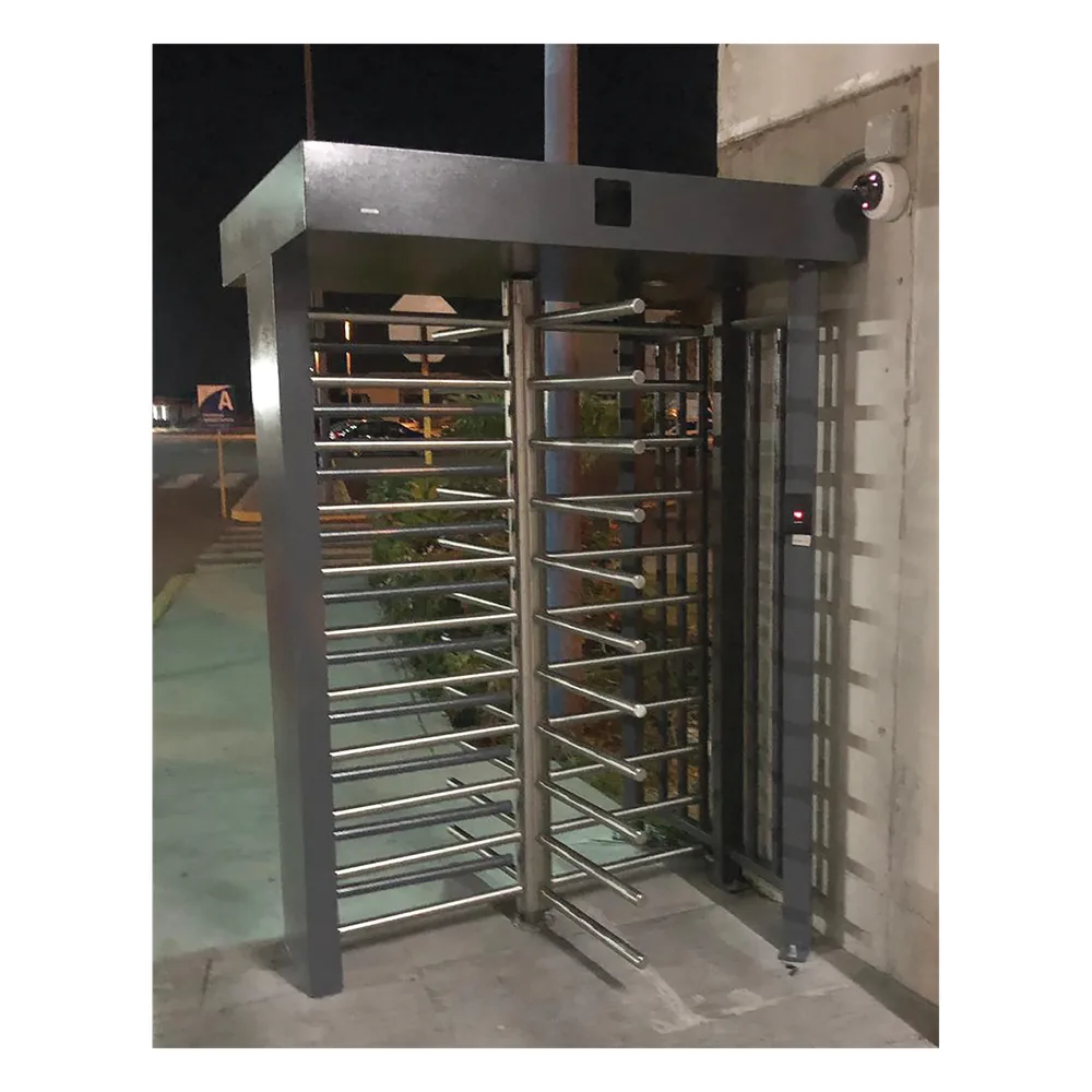 Torniquete Sencillo / Cuerpo Completo / Interior/Exterior / 100% Acero con Pintura Gris / EJE CENTRAL de Acero Inoxidable /Acabado de Lujo / Alto Tráfico – vista 4