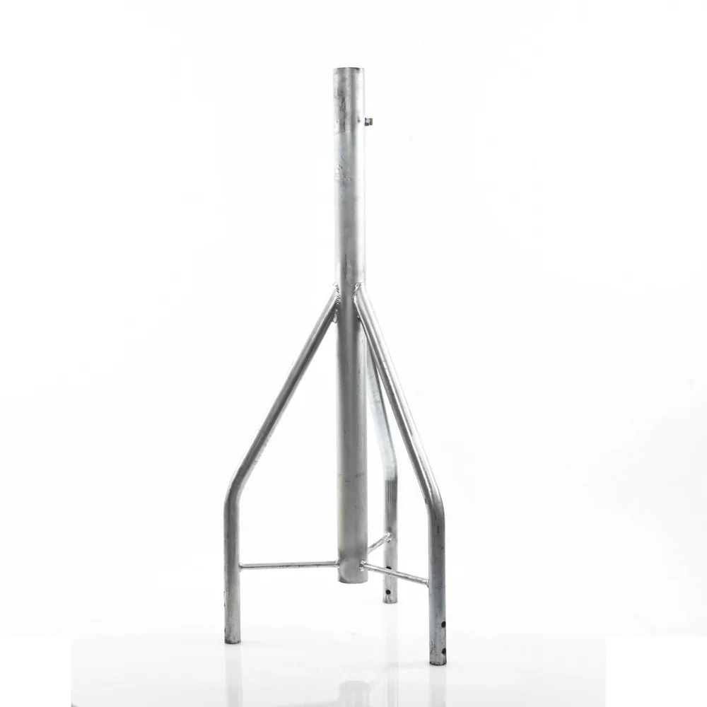 Tramo de Remate / Copete, tubo industrial 1 1/4" con tubo central 2 3/8", galvanizado por electrólisis. – vista 2