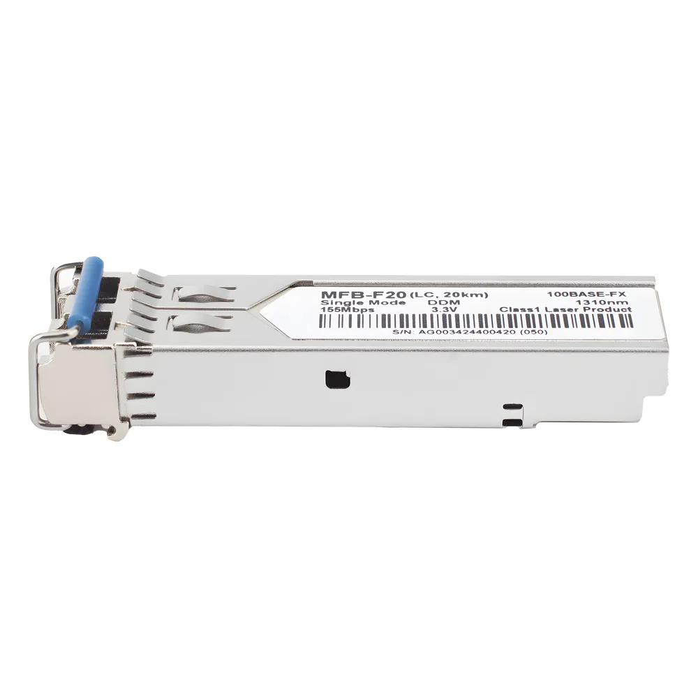 Transceptor mini-Gbic SFP 100Mbps LC 1310nm para fibra Mono Modo 20 Km – vista 4