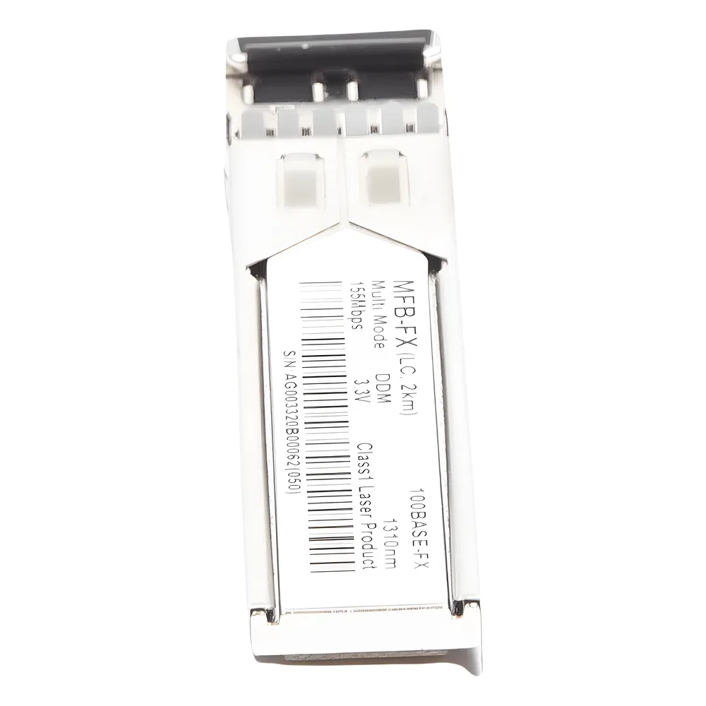 Transceptor mini-Gbic SFP 100Mbps LC 1310nm para fibra Multi Modo 2 Km – vista 2