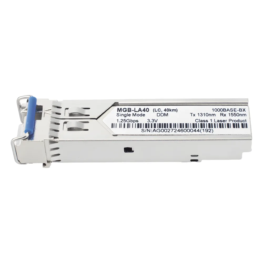 Transceptor mini-Gbic SFP 1G LC TX:1310nm RX:1550 para fibra Mono Modo 40 Km WDM, Requiere MGB-LB40 – vista 4