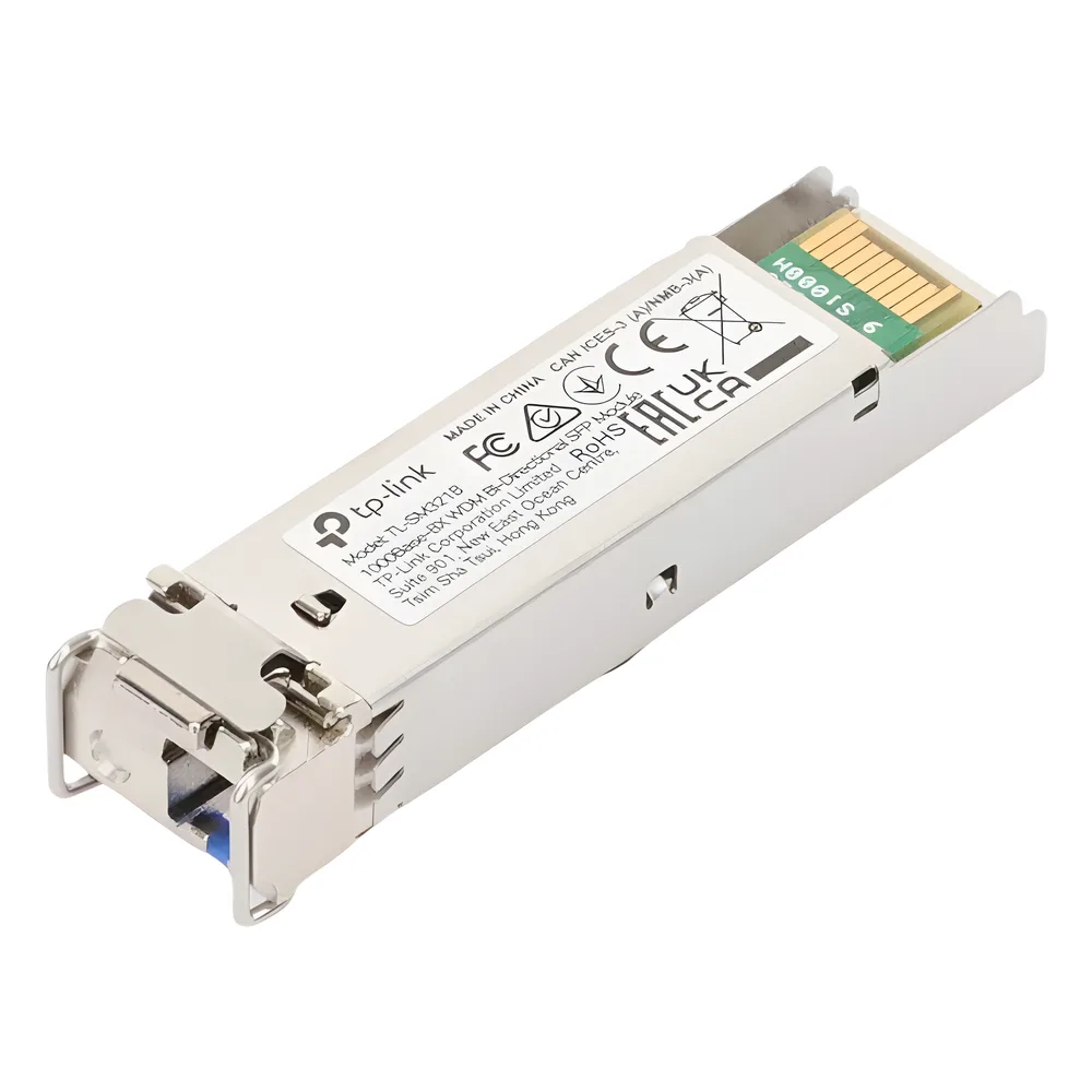 Transceptor mini-GBIC / SFP WDM Bi-Direccional / Monomodo 1GBase / Distancia 10 KM / Conector LC / (Necesita el modelo TL-SM321A para enlazar) – vista 3