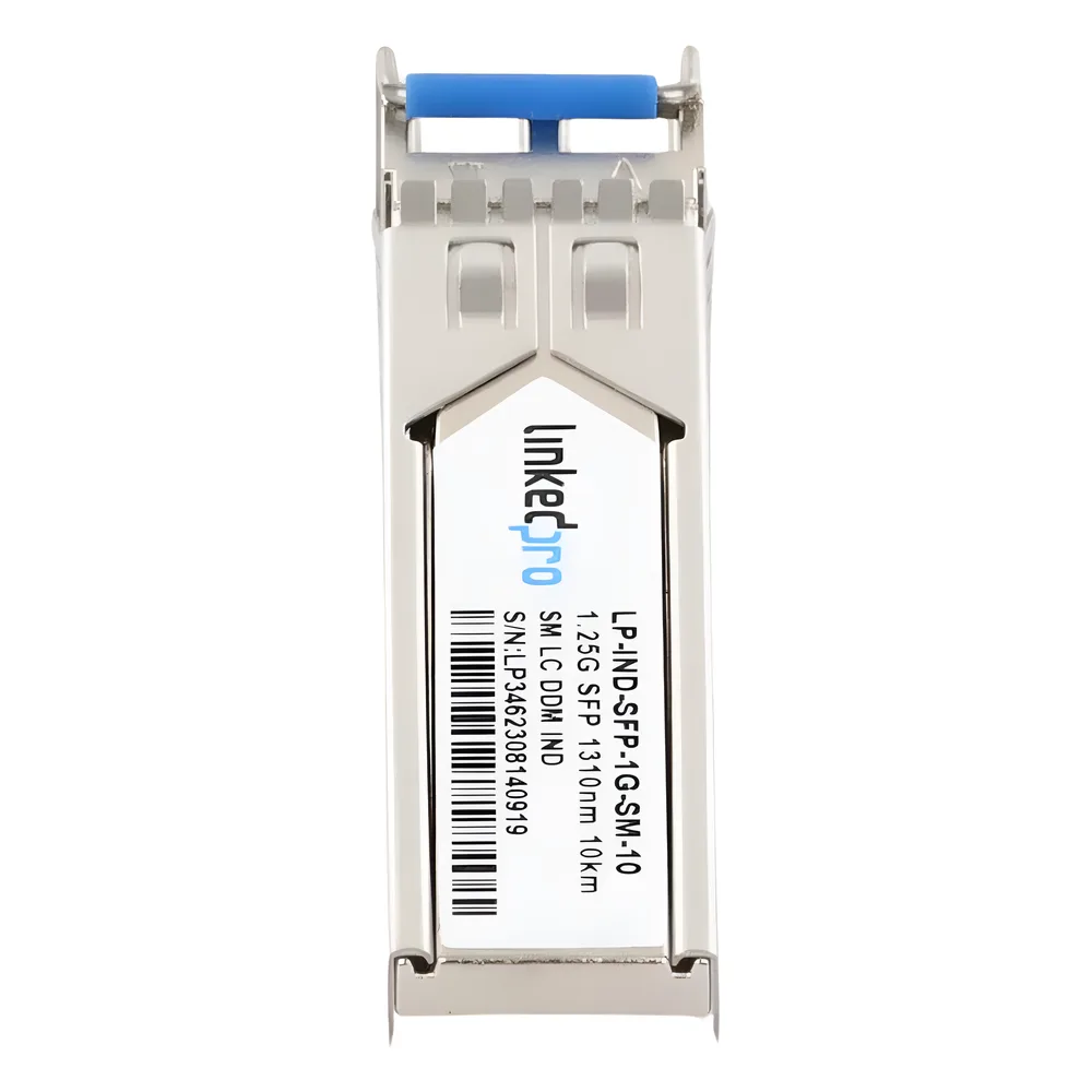 Transceptor Óptico Industrial SFP (Mini-Gbic) / Monomodo 1310 nm / 1.25 Gbps / 1000BASE-LX / Conectores LC/UPC Dúplex / DDM / Hasta 10 km – vista 3