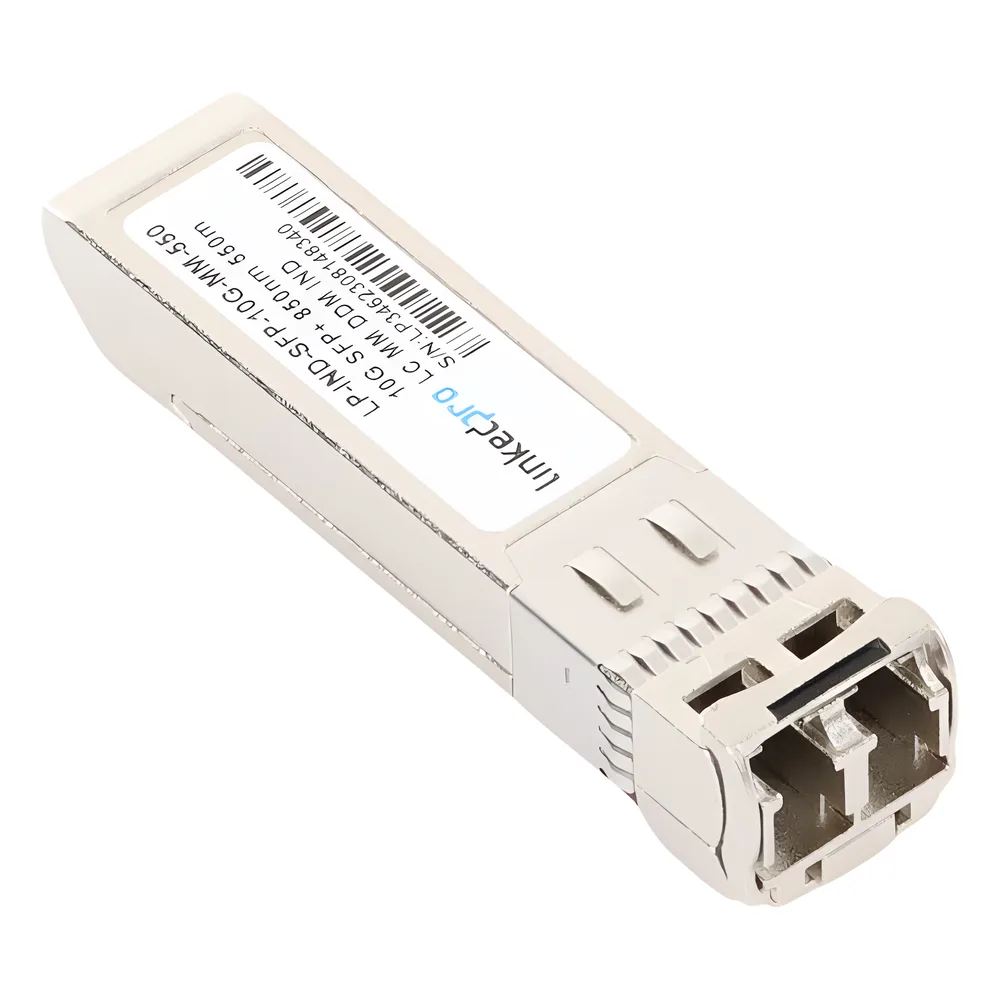 Transceptor Óptico Industrial SFP+ (Mini-Gbic) / Multimodo 850 nm / 10 Gbps / 10GBASE-SR / Conectores LC/UPC Dúplex / DDM / Hasta 550 m – vista 5