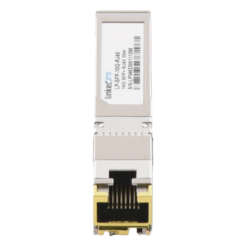 Transceptor Óptico SFP+ a RJ45 /10 Gbps / Conector RJ45 / 10GBASE-T / Distancia de hasta 30 m. – vista 2