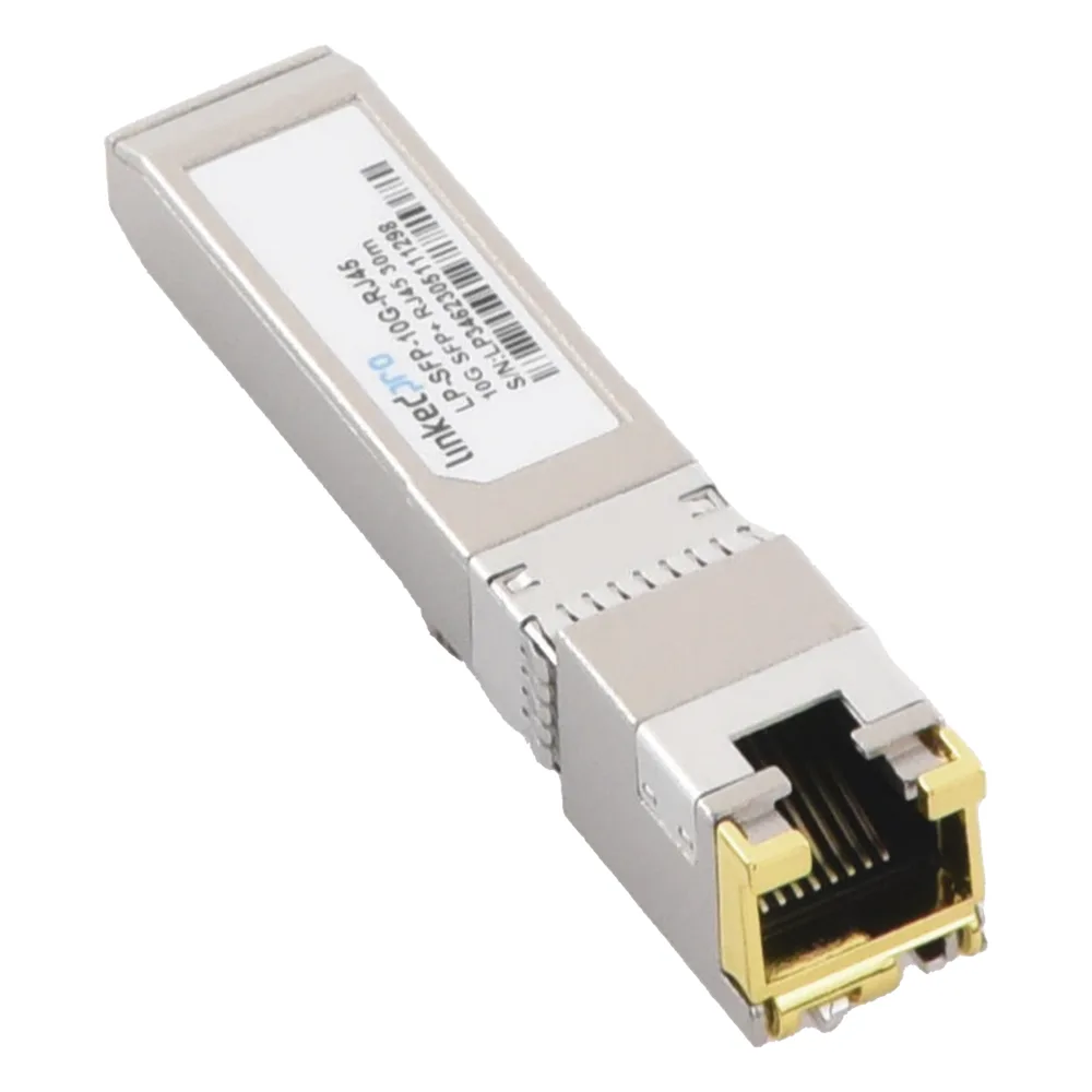 Transceptor Óptico SFP+ a RJ45 /10 Gbps / Conector RJ45 / 10GBASE-T / Distancia de hasta 30 m. – vista 5