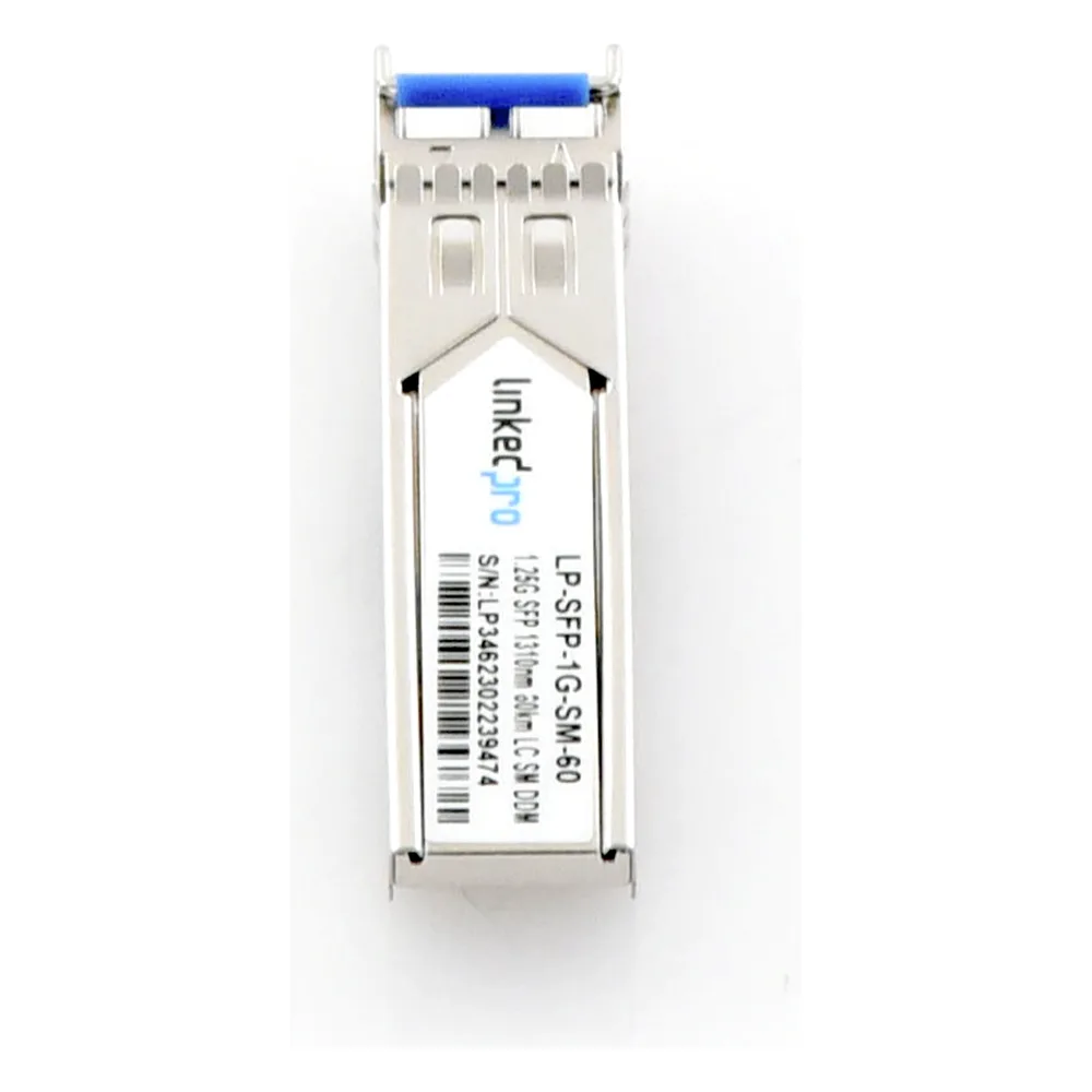 Transceptor Óptico SFP (Mini-Gbic) / Monomodo 1310 nm / 1.25 Gbps / 1000BASE-EX / Conectores LC/UPC Dúplex / DDM / Hasta 60 km – vista 2