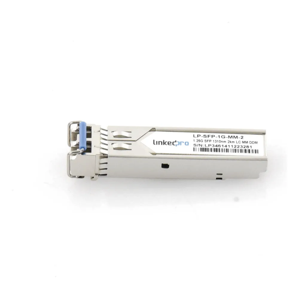 Transceptor Óptico SFP (Mini-Gbic) / Multimodo 1310 nm / 1.25 Gbps / 1000BASE-SX / Conectores LC/UPC Dúplex / DDM / Hasta 2 km – vista 3