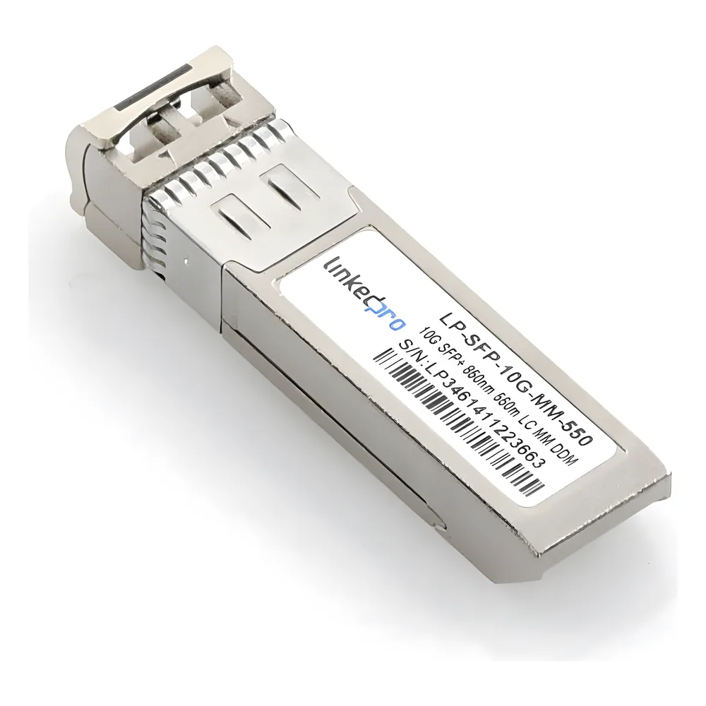 Transceptor Óptico SFP+ (Mini-Gbic) / Multimodo 850 nm / 10 Gbps / 10GBASE-SR / Conectores LC/UPC Dúplex / DDM / Hasta 550 m – vista 4