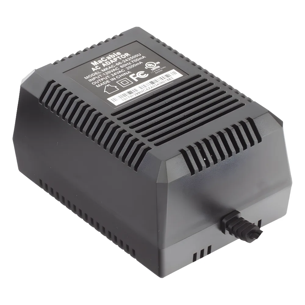 Transformador de 24 VCA / 2.5 Amp (60 VA) / Multiples Usos / Recomendado para PTZ TURBOHD e IP / Interior – vista 2