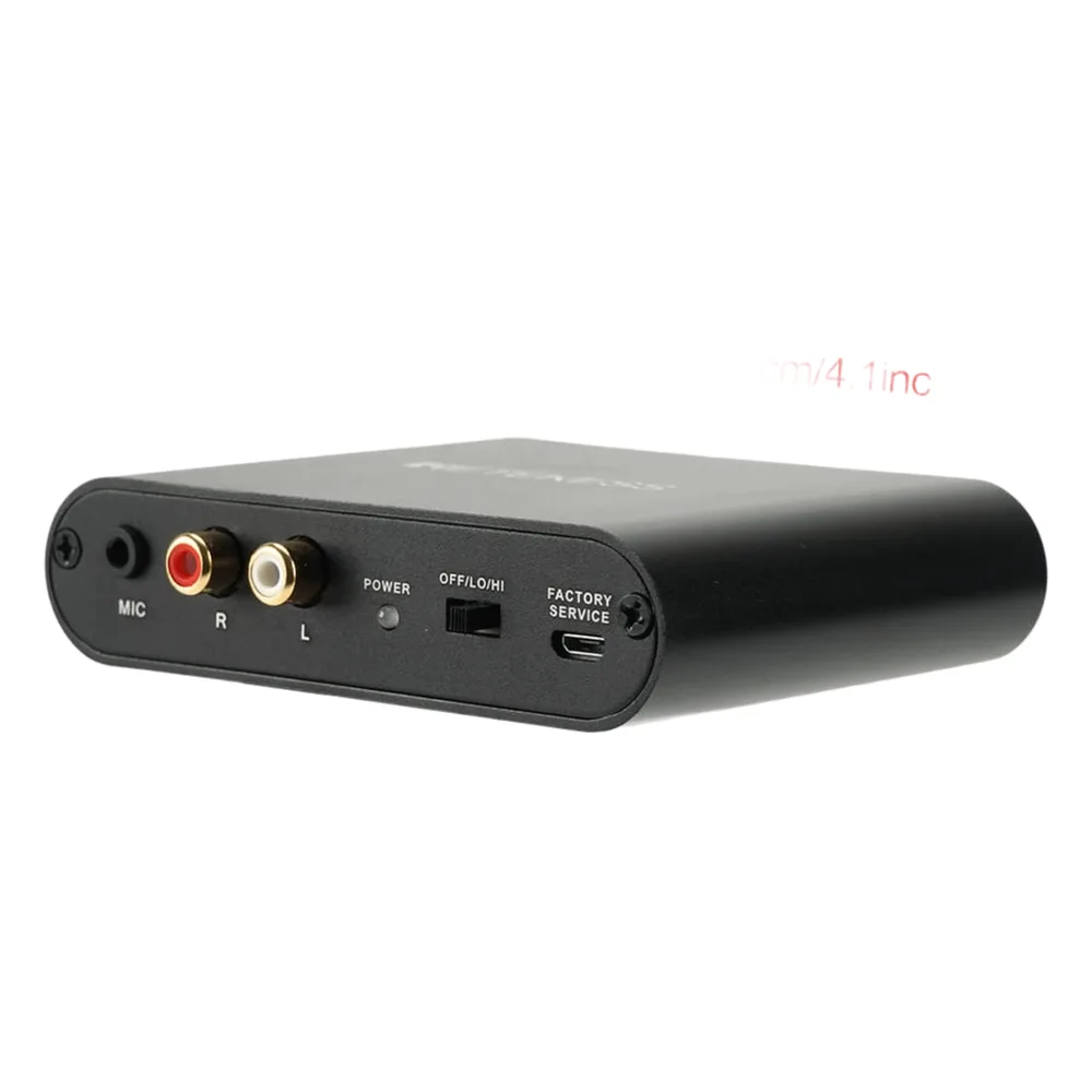 Transmisor Inalámbrico Silent Disco / Sonido HiFi de Alta Fidelidad / Entrada de Micrófono y RCA / Batería 1000 mAh / Alcance 300 m (984 ft) / Portátil y Duradero – vista 3