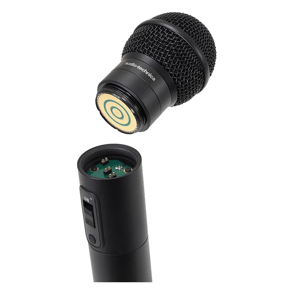 Transmisor mano con capsula de mic intercambiable – vista 2