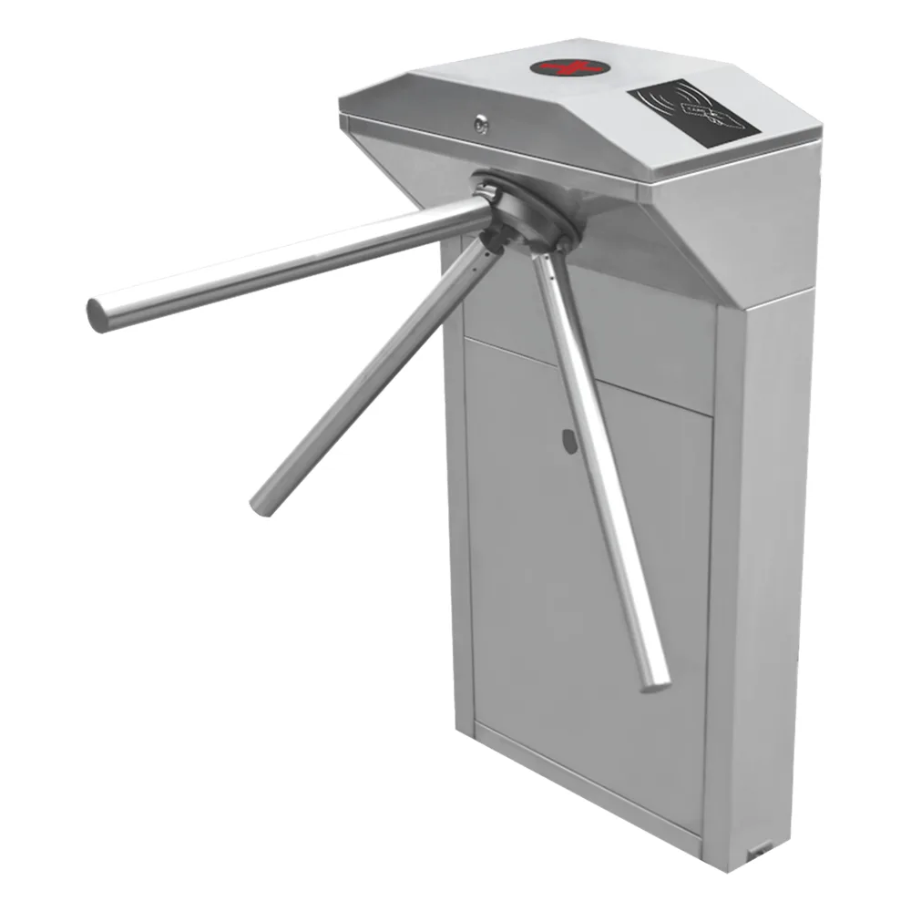 (TS1000) Torniquete en Acero, Bidireccional, Espacio para Lectora de Prox, Interiores