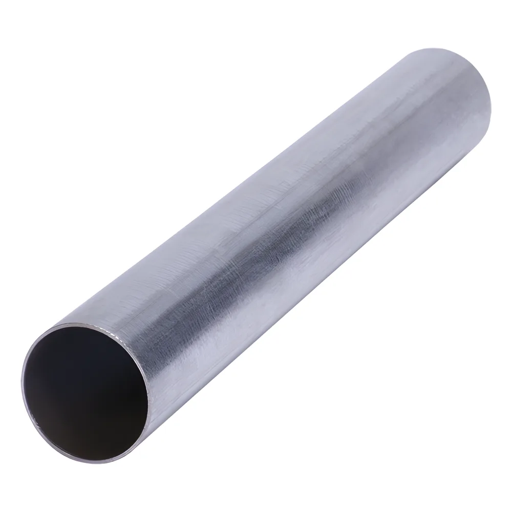 Tubo conduit 1" (25mm) X 3 metros pared delgada sin cople galvanizado sin rosca etiqueta verde, calibre 16