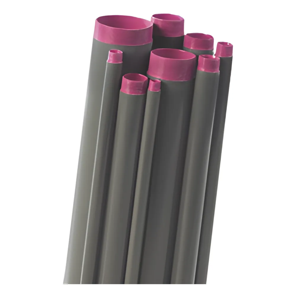 Tubo Conduit rígido de aluminio de 2” (50.8 mm) con recubrimiento de PVC de 3.05 m con cople.
