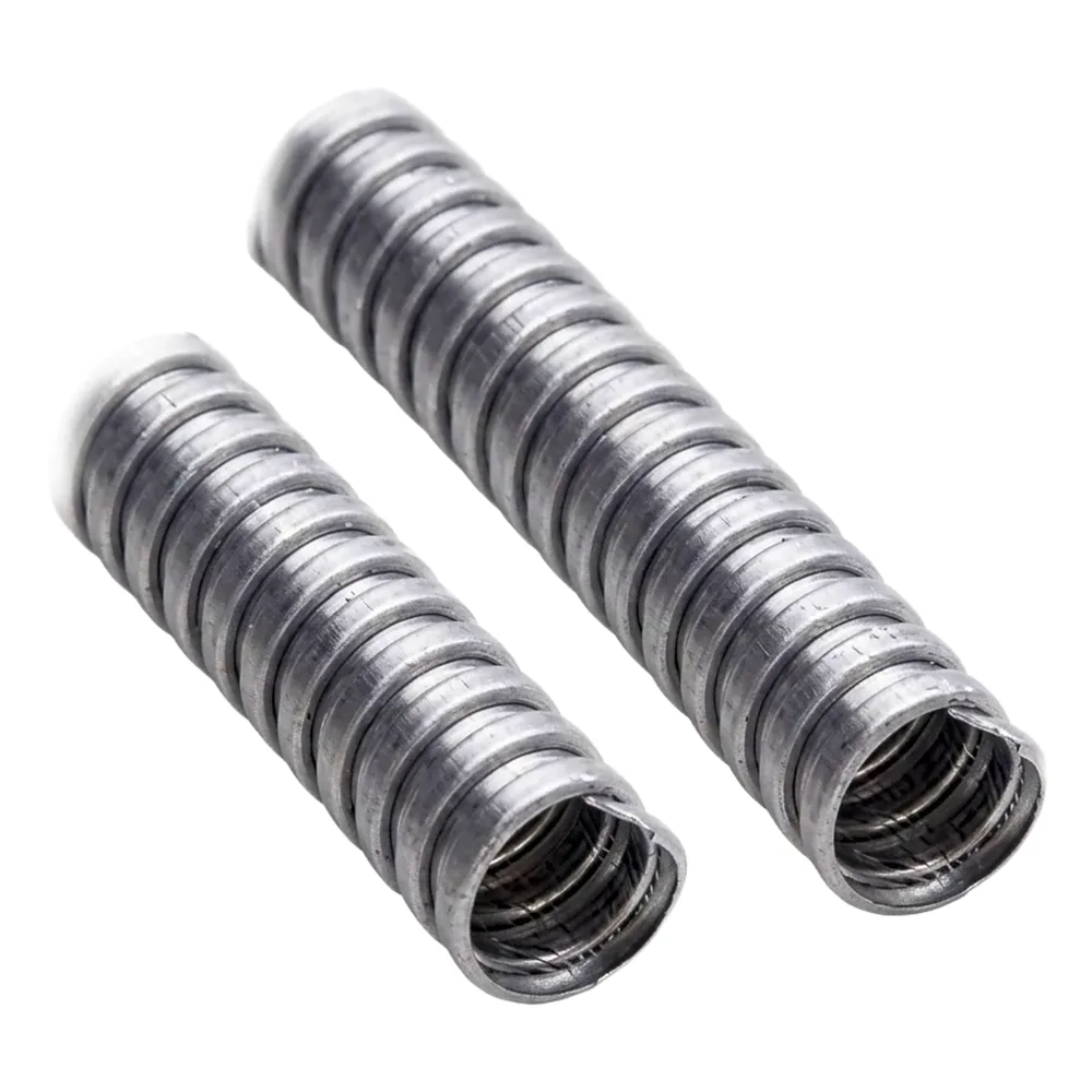 Tubo Flexible de 4" (100 mm) en Acero Galvanizado / Rollo con 10 m.