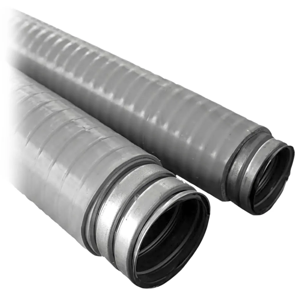 Tubo Flexible Liquidtight 2 1/2" (63 mm) / Acero Galvanizado + Forro PVC / Rollo 10 m (32.8 ft) / NEMA 4 / IP65 – vista 2