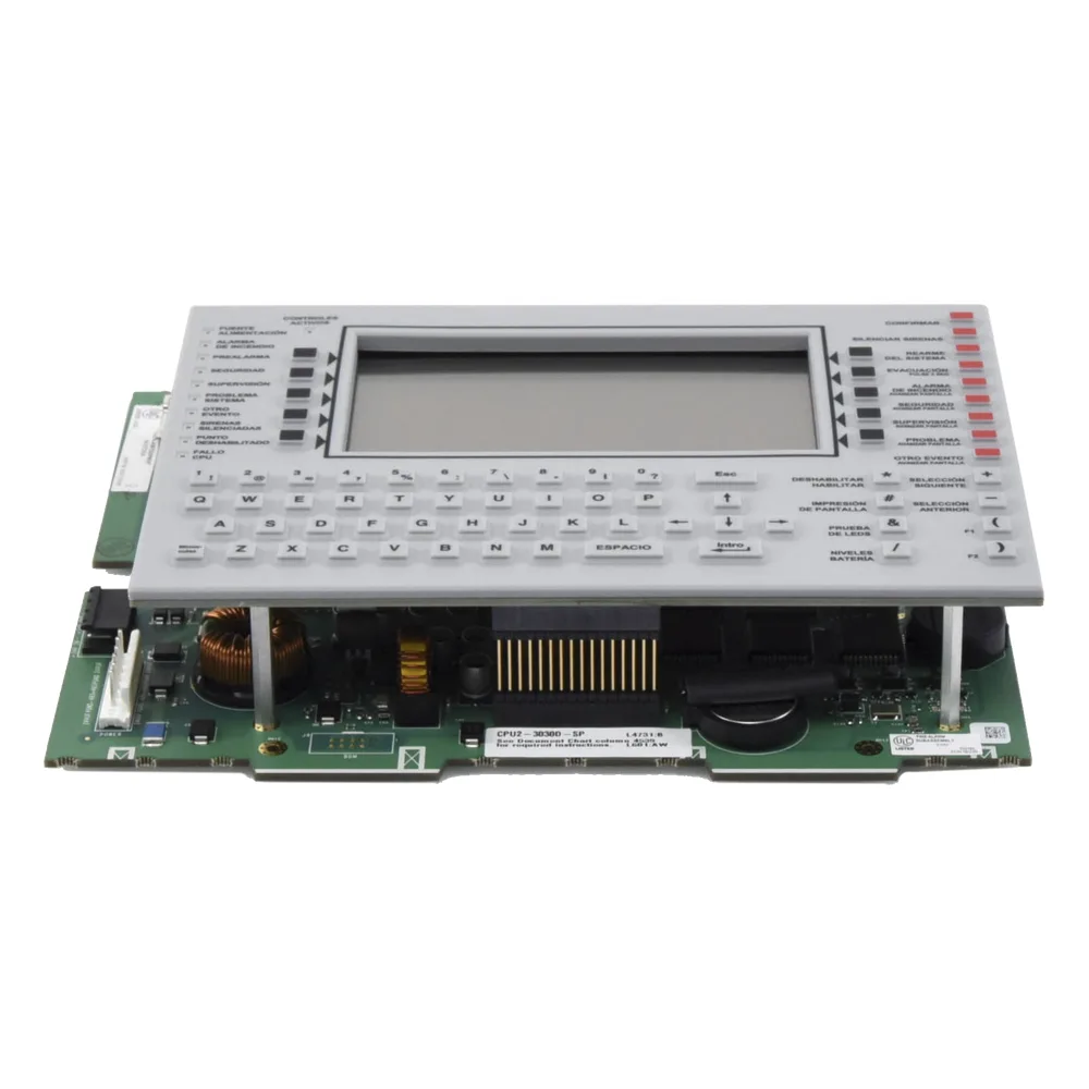 Unidad central de procesamiento con pantalla LCD de 640 caracteres y teclado QWERTY, en español, para panel de detección de incendio NFS2-3030 – vista 5