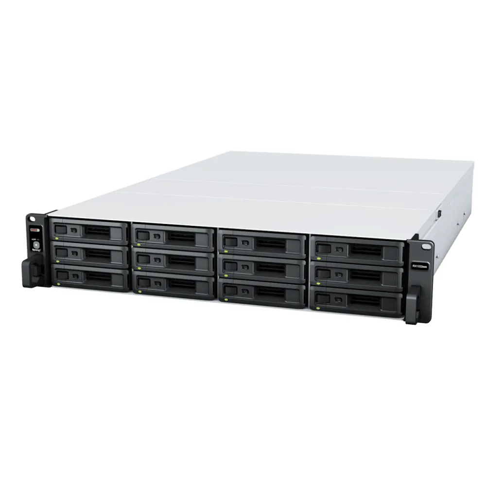 Unidad de Expansión RX1222sas | 12 Bahías SAS/SATA 3.5" o 2.5" | Diseño Redundante | Fuentes de Alimentación Dobles | Compatible con Unidades Synology. – vista 4