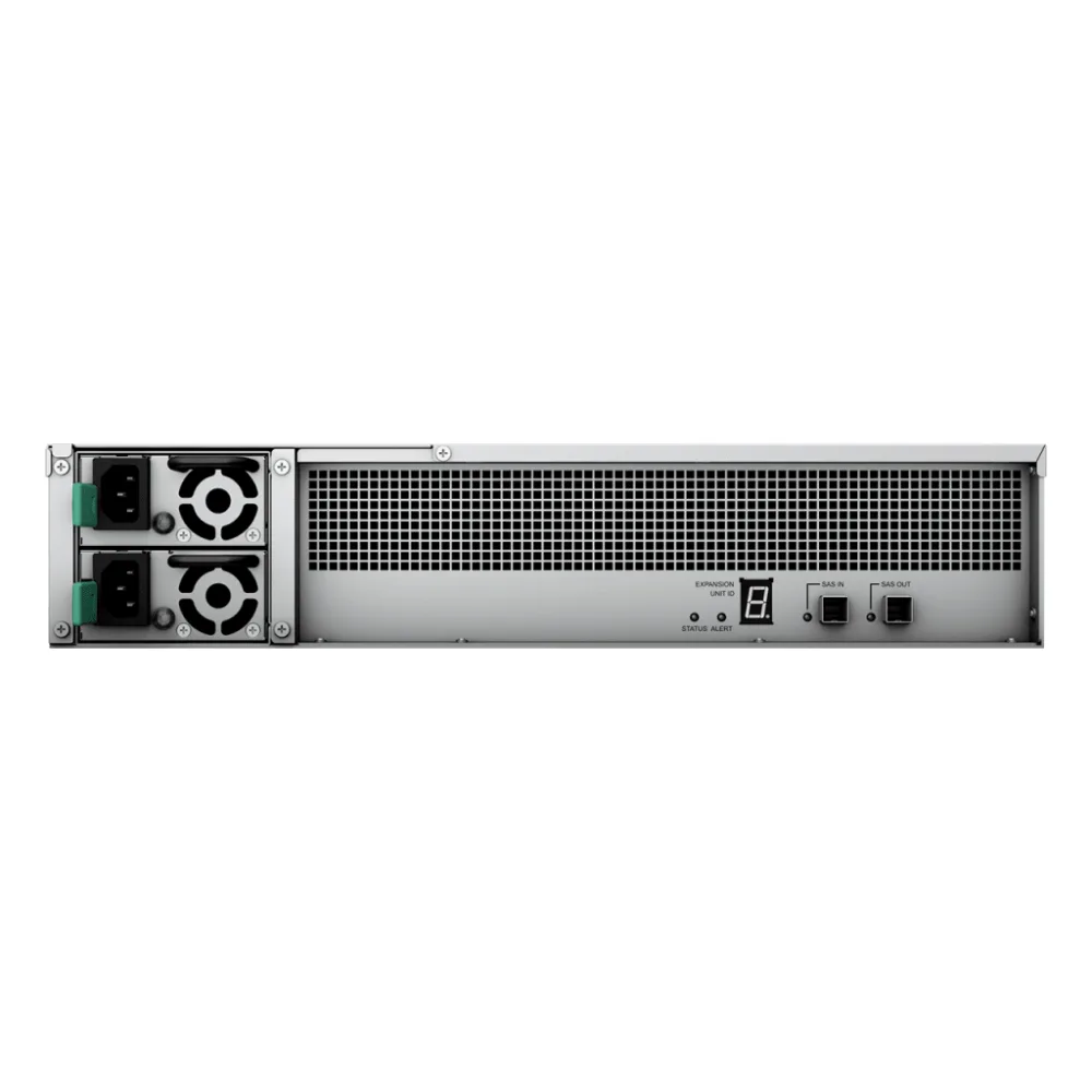 Unidad de Expansión RX1222sas | 12 Bahías SAS/SATA 3.5" o 2.5" | Diseño Redundante | Fuentes de Alimentación Dobles | Compatible con Unidades Synology. – vista 7