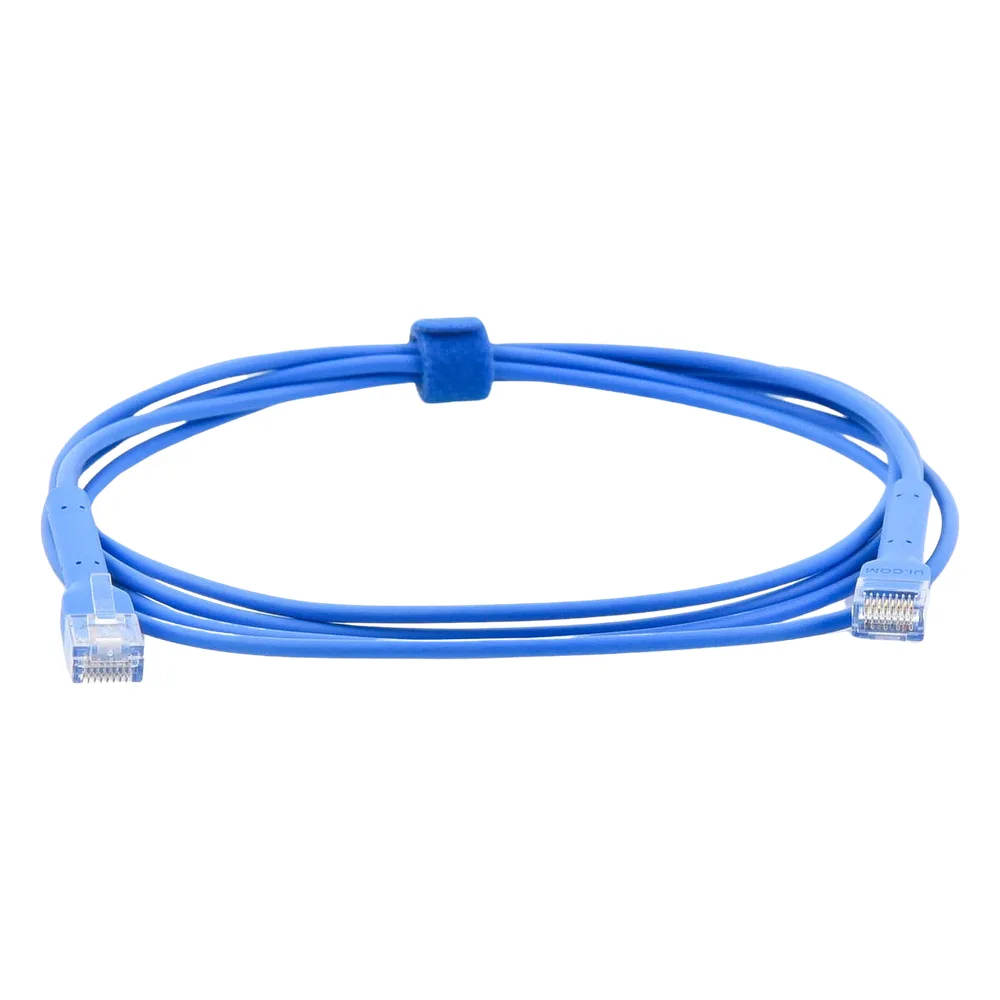UniFi Ethernet Patch Cable Cat6 de 2 Metros (6.56 Pies), Color Azul – vista 2