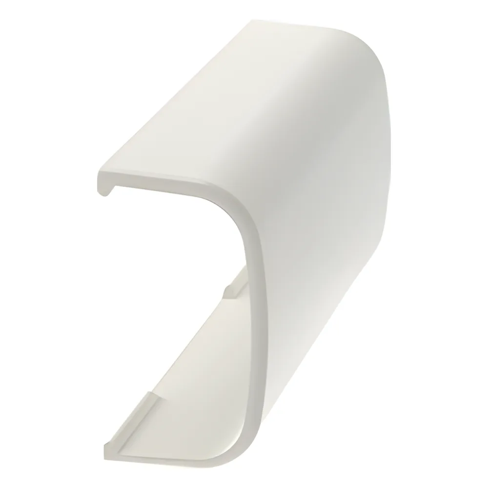 Unión recta, para uso con canaleta LD5, material ABS, Color Blanco Mate – vista 2