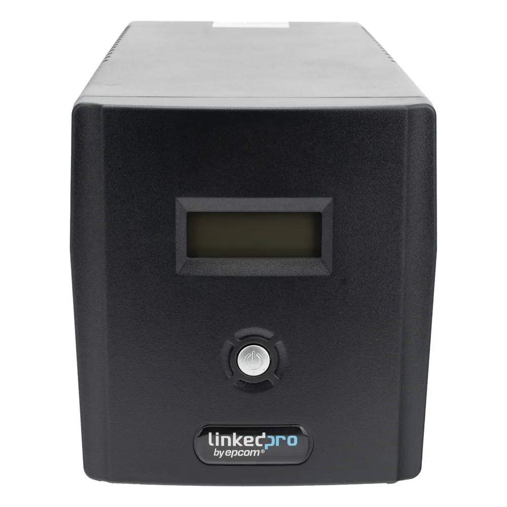 UPS 1200VA/720W Pantalla LCD / Línea Interactiva 120Vca / 6 tomas 5-15R (4 Respaldadas) / Regulación de Voltaje / Protección RJ45 – vista 2