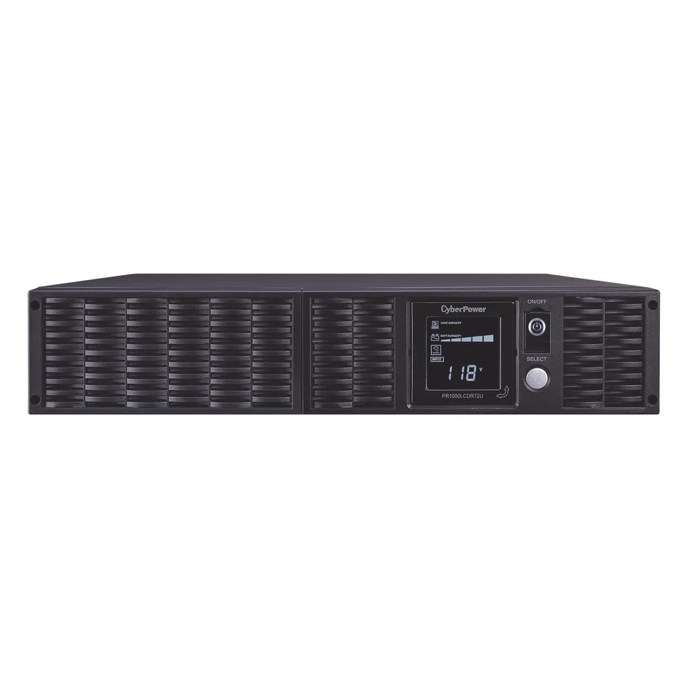 UPS de 1000 VA /900 W, Topología Línea Interactiva, Entrada 120 Vca NEMA 5-15P, Onda Senoidal Pura, Torre o Rack 2 UR, Con 8 Tomas NEMA 5-15R