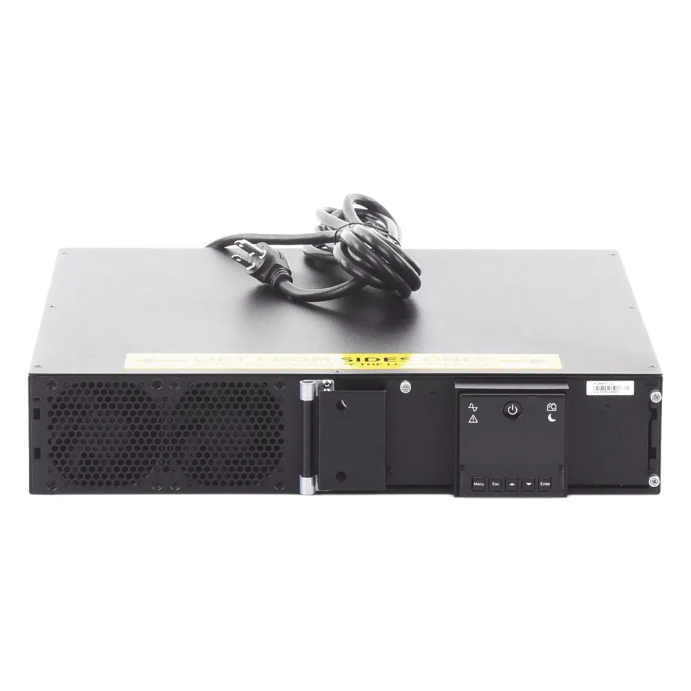 UPS de 1000 VA/1000 W, Topología Línea Interactiva, Entrada 120 Vca NEMA 5-15P, Onda Senoidal Pura, Torre o Rack 2 UR, Con 8 Tomas NEMA 5-15R – vista 5