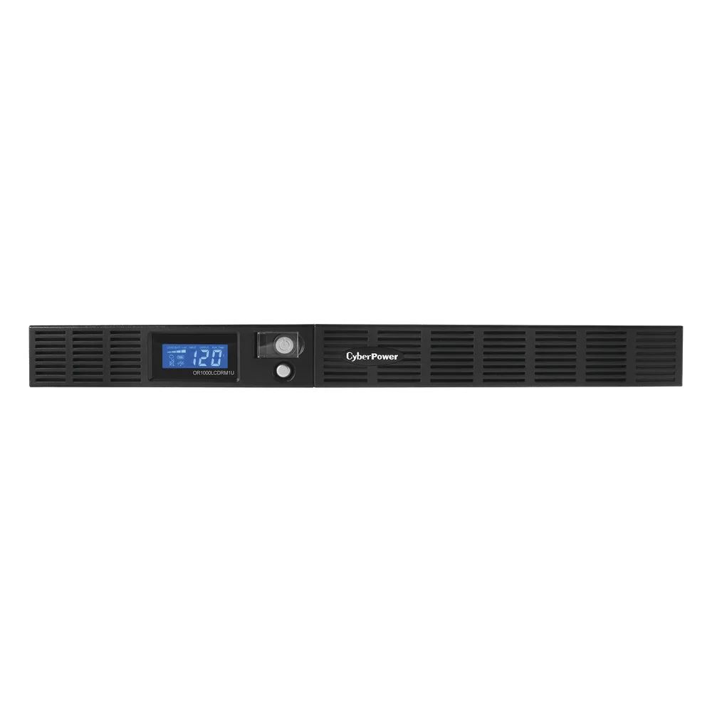 UPS de 1000 VA/600 W, Topología Línea Interactiva, Entrada 120 Vca NEMA 5-15P, Tipo Rack 1 UR, Con 6 Tomas NEMA 5-15R