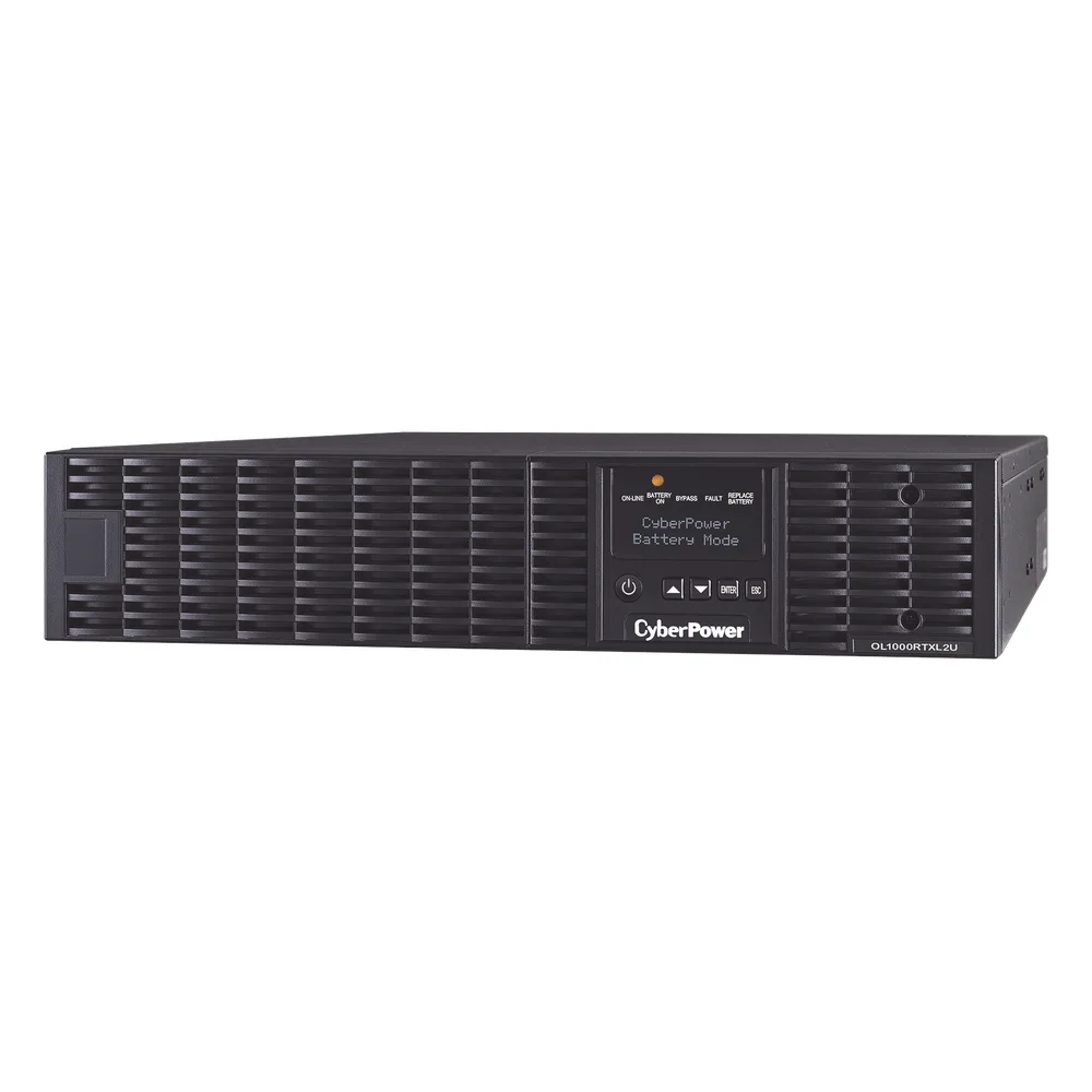 UPS de 1000 VA/900 W, Online Doble Conversión, Entrada 120 Vca NEMA 5-15P, Onda Senoidal Pura, Rack o Torre de 2 UR, Con 8 Tomas NEMA 5-15R – vista 3