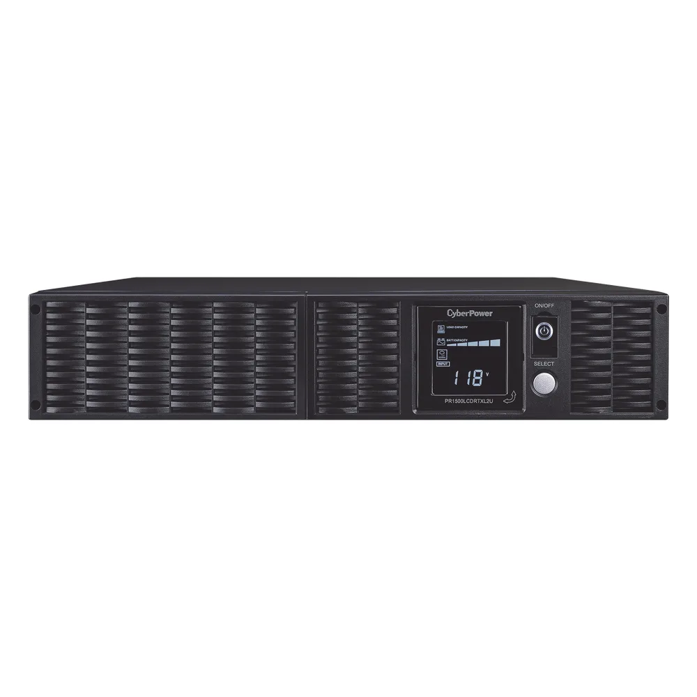 UPS de 1500 VA/1500 W, Topología Línea Interactiva, Entrada 120 Vca NEMA 5-15P, Onda Senoidal Pura, Torre o Rack 2 UR, Con 8 Tomas NEMA 5-15R