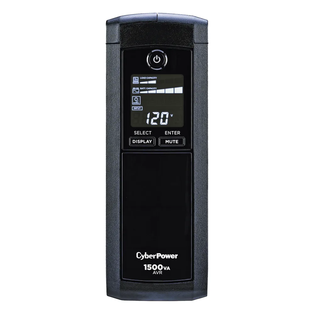 UPS de 1500 VA/900 W, Topología Línea Interactiva, Entrada 120 Vca NEMA 5-15P, Tipo Mini Torre, Con 12 Tomas NEMA 5-15R – vista 2