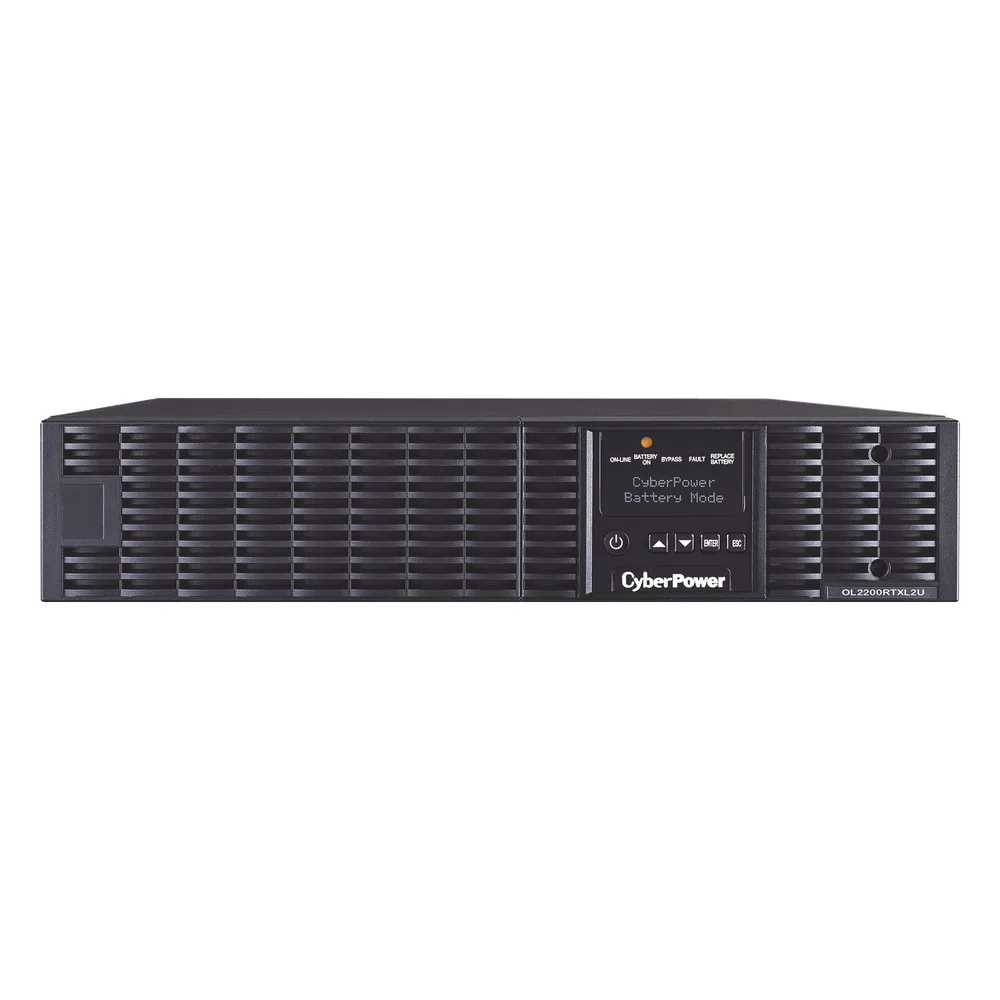 UPS de 2200 VA/1800 W, Online Doble Conversión, Entrada 120 Vca NEMA 5-20P, Onda Senoidal Pura, Rack o Torre de 2 UR, Con 6 NEMA 5-20R y 1 NEMA L5-20R