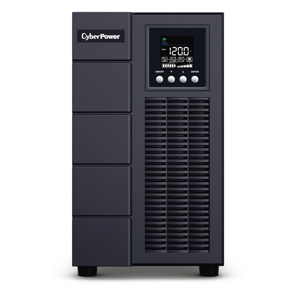UPS de 3000 VA/2700 W, Online Doble Conversión, Entrada 120 Vca NEMA L5-30P, Onda Senoidal Pura, Tipo Torre, Con 4 Tomas NEMA 5-20R y 1 Block Hardwired – vista 2