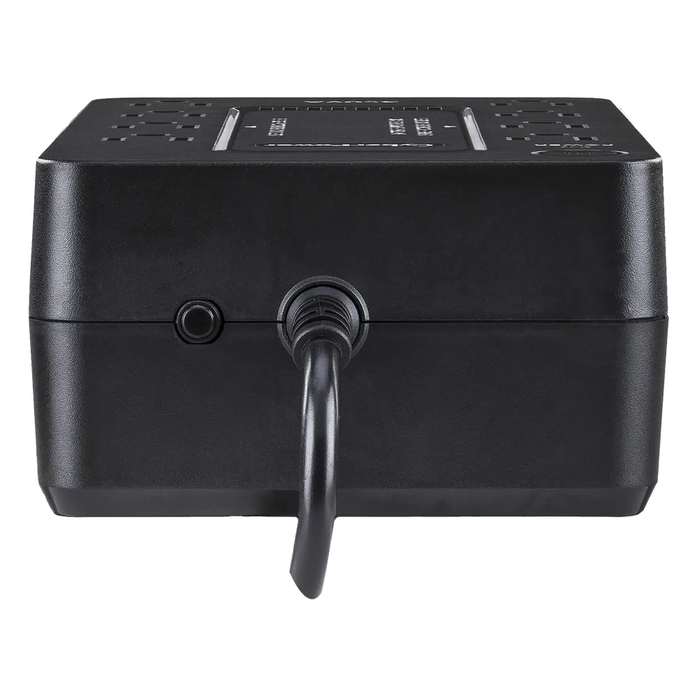 UPS de 425 VA/255 W, Topología Standby, Entrada 120 Vca NEMA 5-15P, Tipo Gabinete Compacto, Con 8 Tomas NEMA 5-15R – vista 3