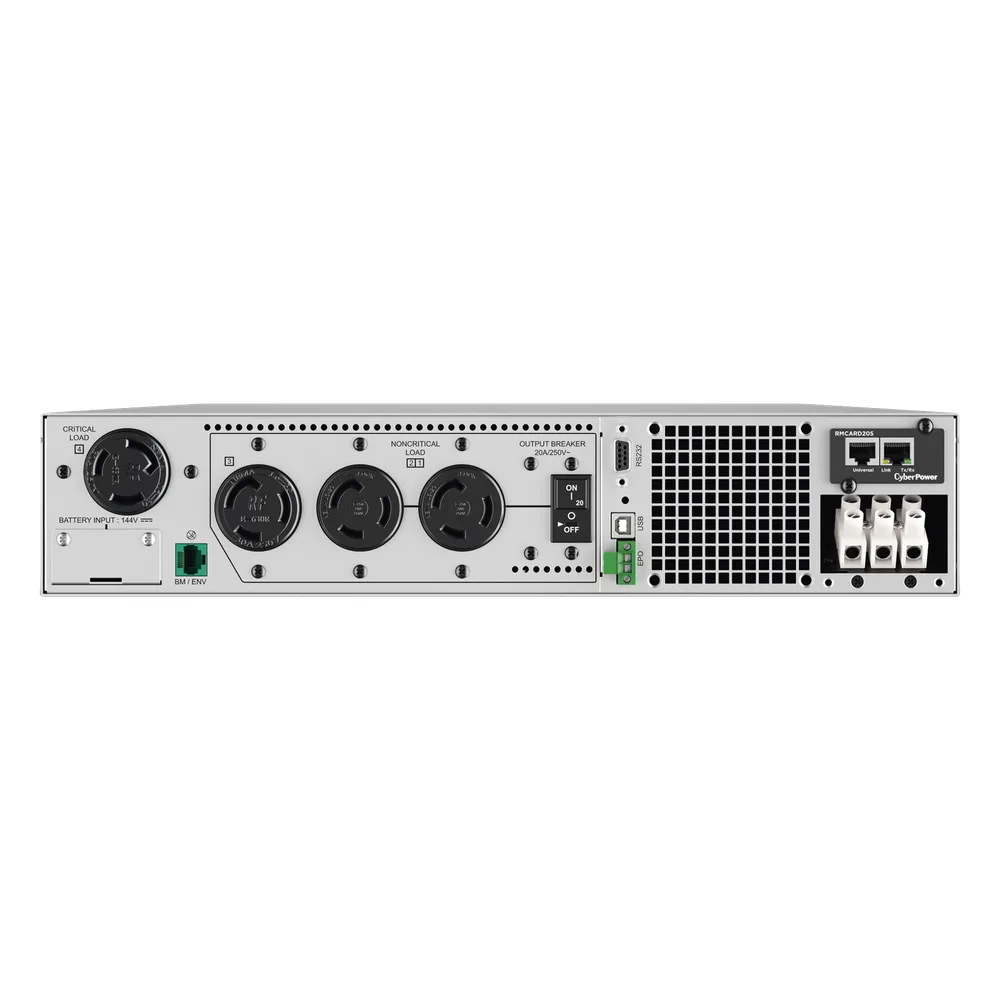 UPS de 5000 VA/5000 W, Online Doble Conversión, 200 - 240 Vac de Entrada NEMA L6-30P, Onda Senoidal Pura, Torre o Rack de 2 UR (Alta Densidad), Con 2 Tomas NEMA L6-20R y 2 NEMA L6-30R – vista 2