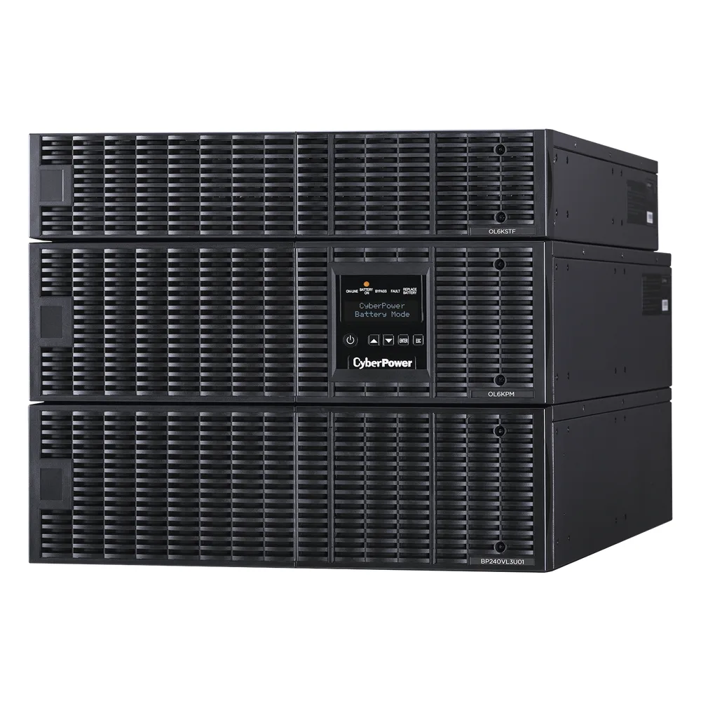 UPS de 6000 VA/5400 W, Online Doble Conversión, 200 - 240 Vac de Entrada NEMA L6-30P, 120 - 240 Vac de Salida, Onda Senoidal Pura, Torre o Rack de 8 UR, Con 6 Tomas NEMA 5-20R, 2 NEMA L6-20R y 1 NEMA L6-30R