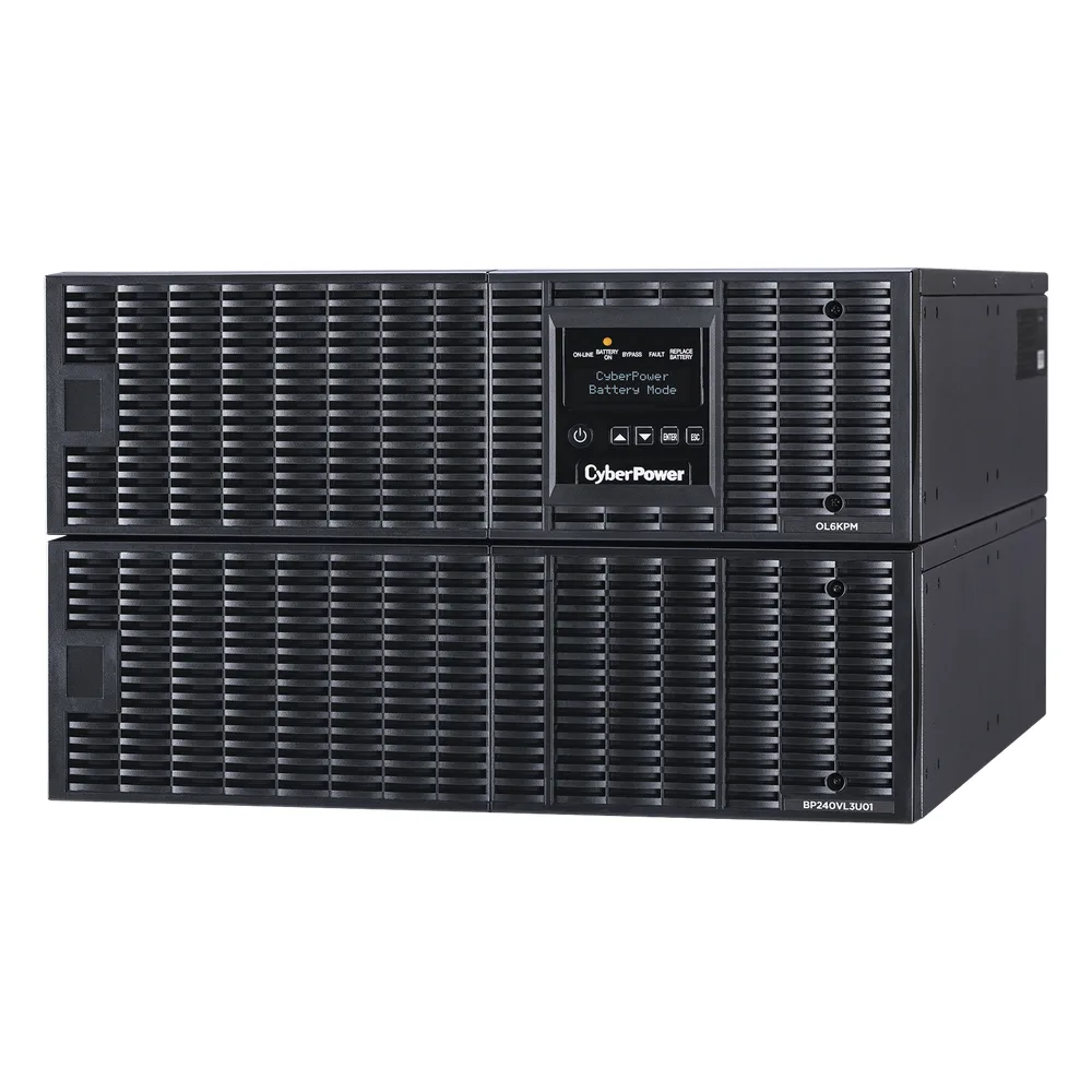 UPS de 6000 VA/5400 W, Online Doble Conversión, 200 - 240 Vac de Entrada NEMA L6-30P, Onda Senoidal Pura, Torre o Rack de 6 UR, Con 2 Tomas NEMA L6-20R y 2 NEMA L6-30R