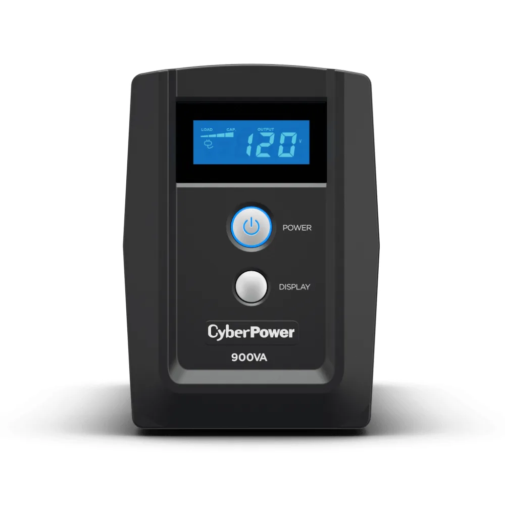 UPS de 900 VA/420 W, Topología Línea Interactiva, Entrada 120 Vca NEMA 5-15P, y 6 Salidas NEMA 5-15R, Con Regulador de Voltaje (AVR) – vista 2
