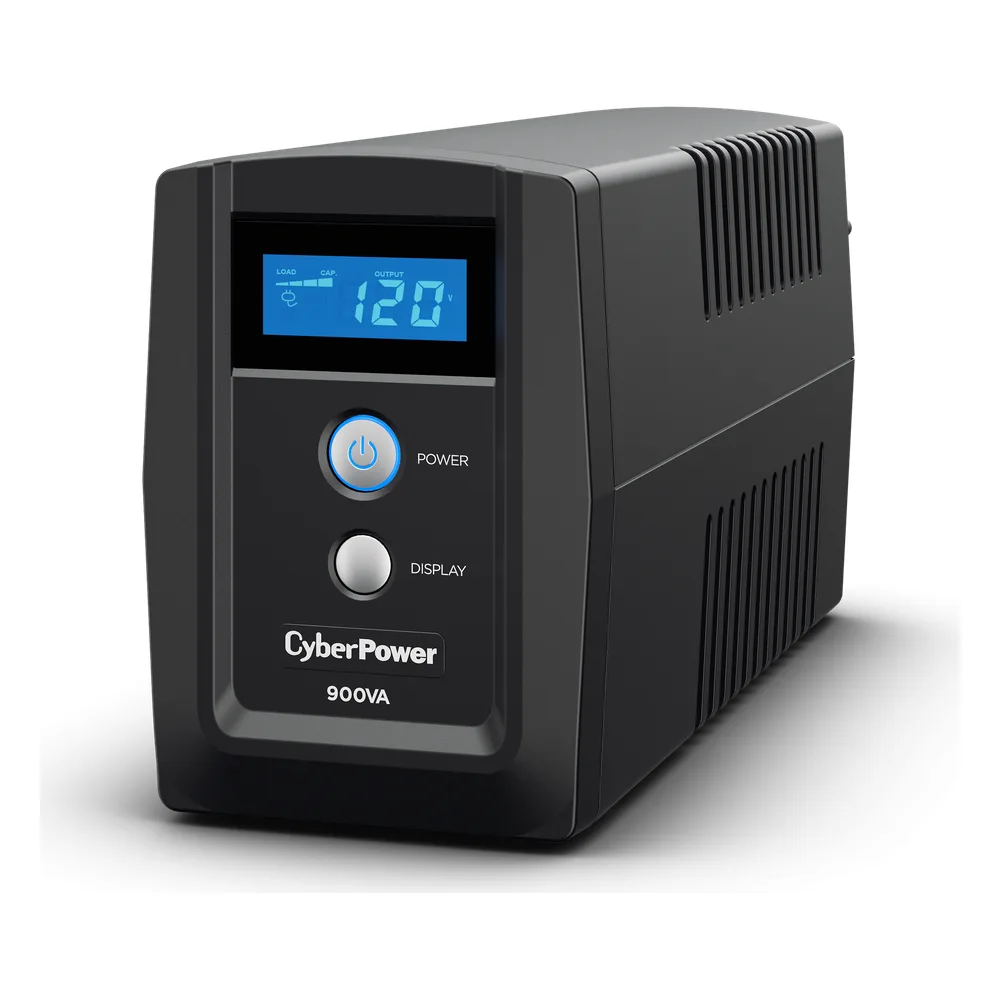 UPS de 900 VA/420 W, Topología Línea Interactiva, Entrada 120 Vca NEMA 5-15P, y 6 Salidas NEMA 5-15R, Con Regulador de Voltaje (AVR)