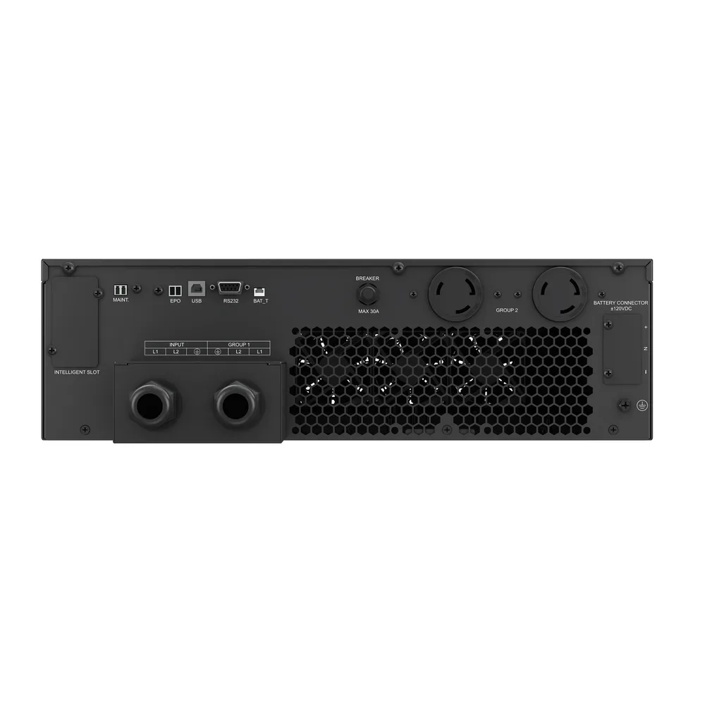 UPS SmartZone de 10000 VA/10000 W, Online Doble Conversión, Entrada 208/240 Vca Con Terminal L1+L2+G, Onda Senoidal Pura, 6 UR, Con 2 Tomas NEMA L6-30R y Terminal L1+L2+G – vista 4