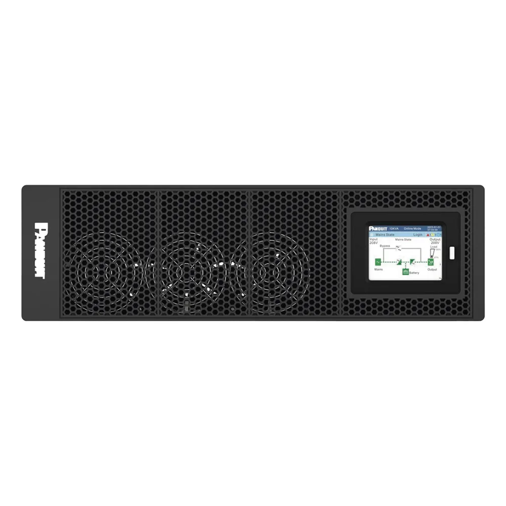 UPS SmartZone de 10000 VA/10000 W, Online Doble Conversión, Entrada 208/240 Vca Con Terminal L1+L2+G, Onda Senoidal Pura, 6 UR, Con 2 Tomas NEMA L6-30R y Terminal L1+L2+G, Incluye Tarjeta de Red y Kit de Rieles