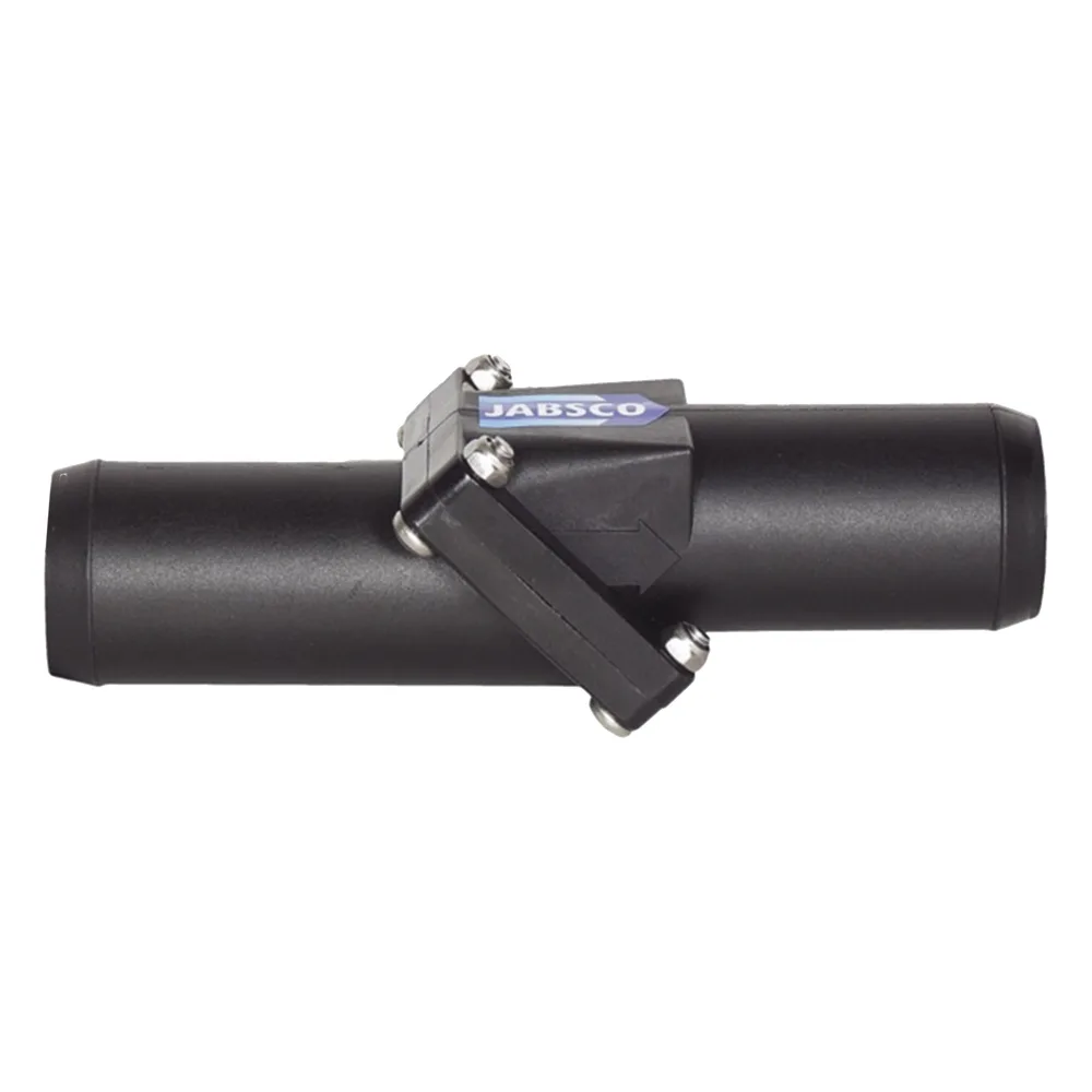 Válvula anti retorno de linea para mangueras de 1 1/2 pulgadas.