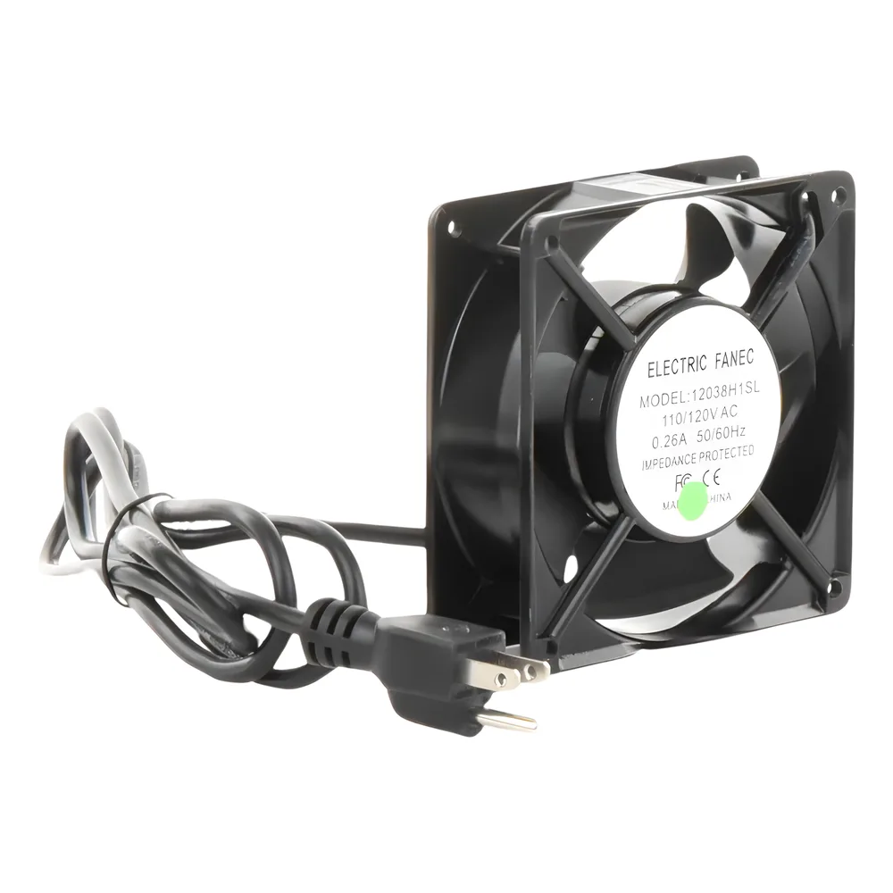 Ventilador 110 Vca de 12 x 12 cm con Cable y Clavija – vista 2