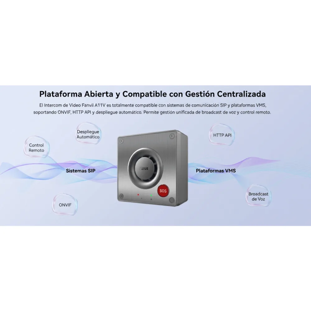 Video Intercom IP para Exterior / Cámara 4 Megapixel (1080p) / HDR e Iluminación IR / Altavoz 5W y Doble Micrófono con Reducción de Ruido / Panel Acero Inoxidable y Cuerpo Aluminio / IP66 e IK10 / PoE+ / 2 Líneas SIP – vista 17