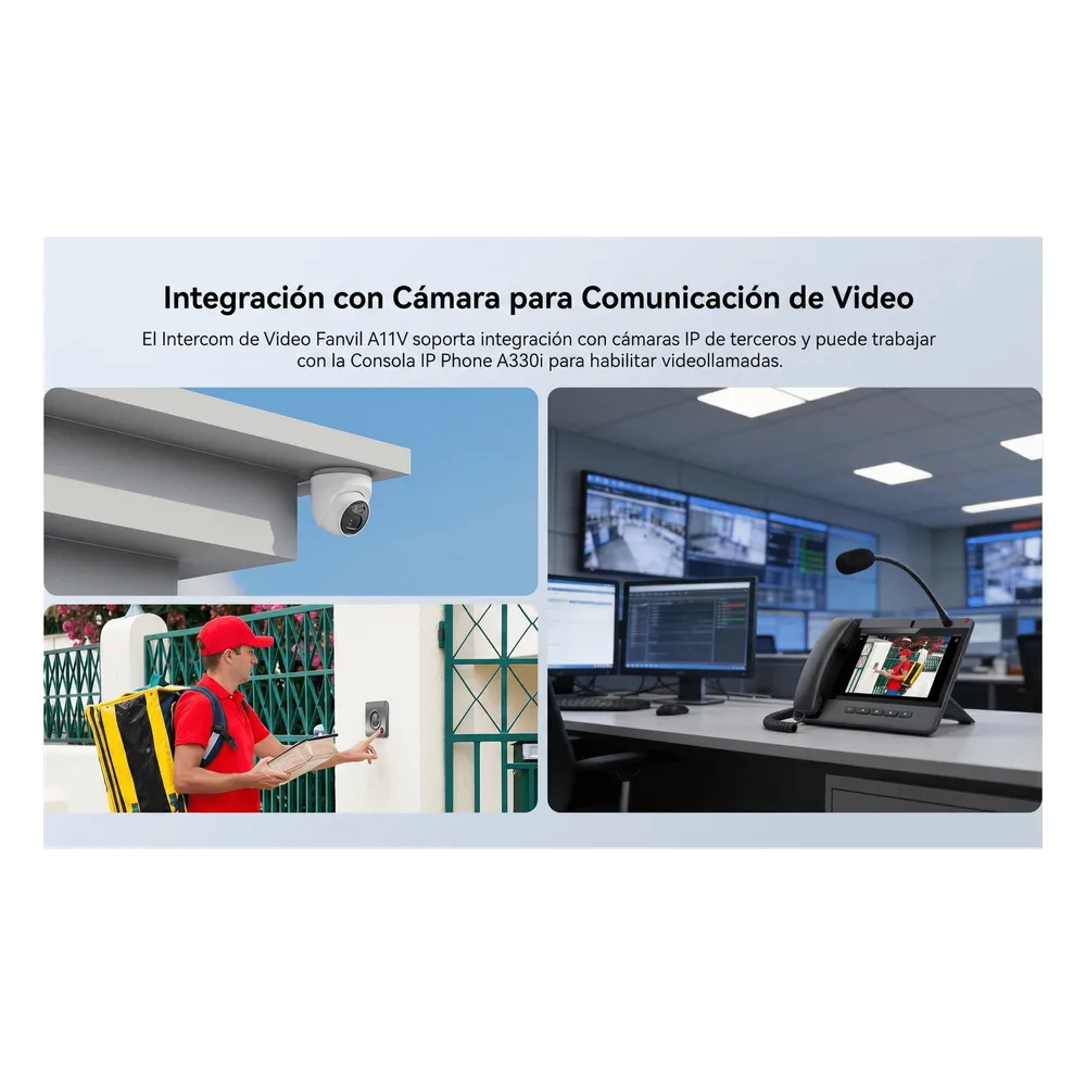 Video Intercom IP para Exterior / Cámara 4 Megapixel (1080p) / HDR e Iluminación IR / Altavoz 5W y Doble Micrófono con Reducción de Ruido / Panel Acero Inoxidable y Cuerpo Aluminio / IP66 e IK10 / PoE+ / 2 Líneas SIP – vista 18